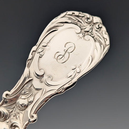 American vintage pure sterling silver dinner cutlery, 6 pairs, 670g, Reed&Barton